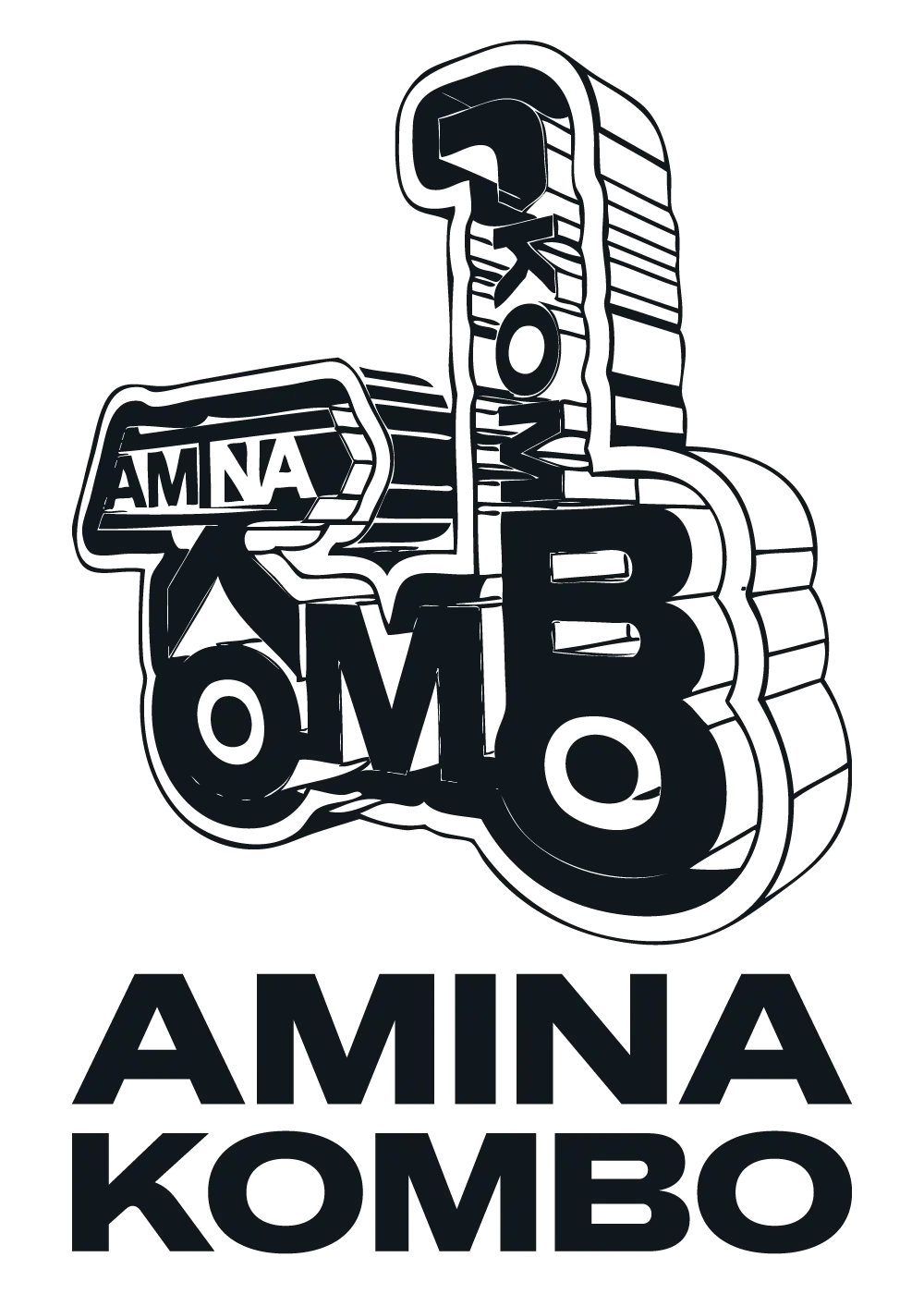 Amina Kombo Logo.
