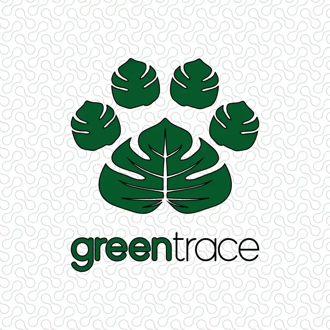 greentrace logo on white background