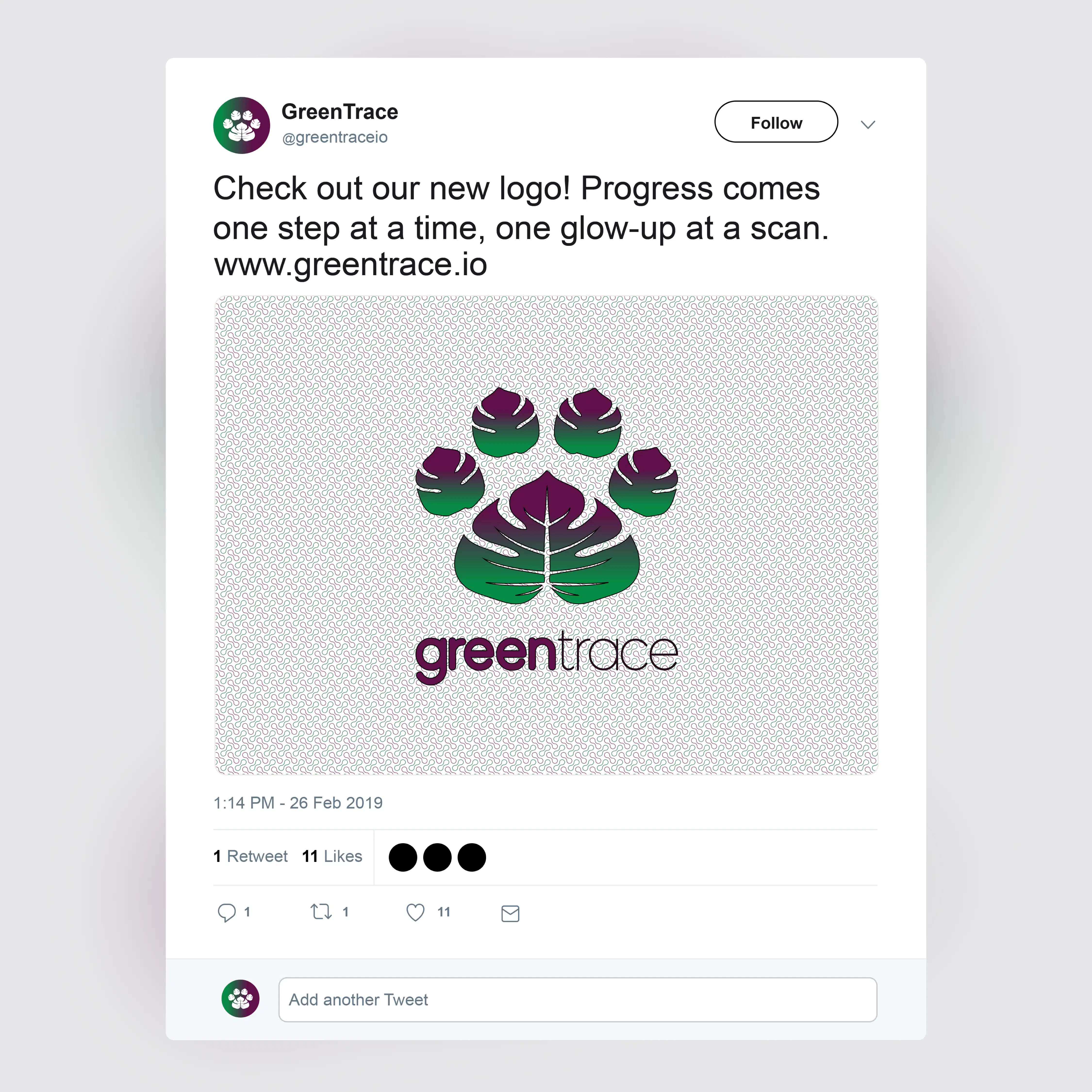 greentrace social media post