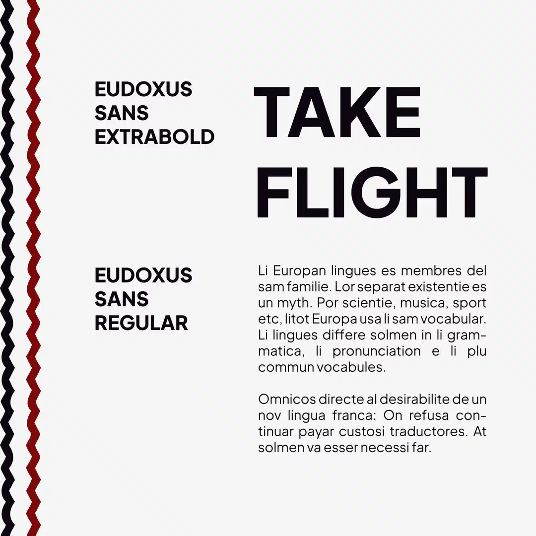 Orientora typography